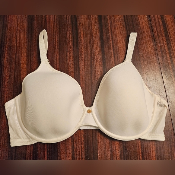 NATORI Harmony Full Fit Spacer Underwire T-Shirt Bra #136065 White 38DD EUC - Picture 1 of 7
